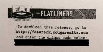 LP The Flatliners: Dead Language