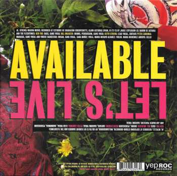 SP The Fleshtones: Available b/w Let's Live LTD