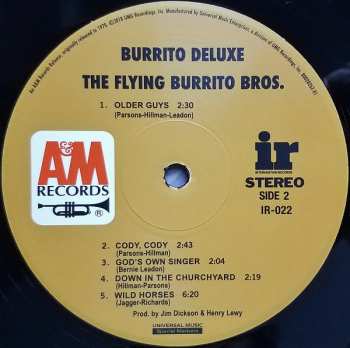 LP The Flying Burrito Bros: Burrito Deluxe