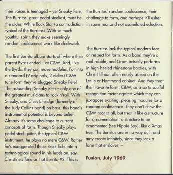 CD The Flying Burrito Bros: Seattle Pop Festival, July 27th 1969