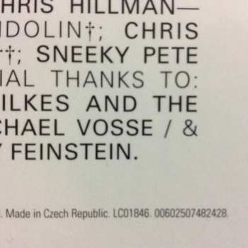 LP The Flying Burrito Bros: The Gilded Palace Of Sin