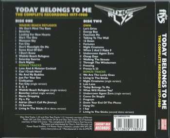 2CD The Flys: Today Belongs To Me - The Complete Recordings 1977-1980