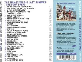 CD The Four Preps: The Things We Did Last Summer And More