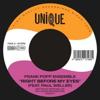 Album The Frank Popp Ensemble: Right Before My Eyes