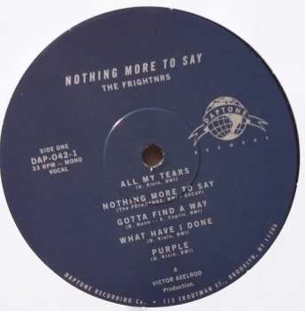 LP The Frightnrs: Nothing More To Say