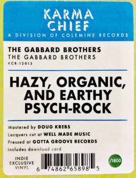 LP The Gabbard Brothers: The Gabbard Brothers CLR | LTD