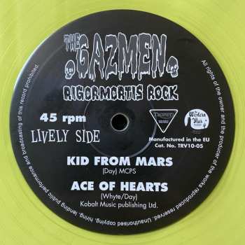 EP The Gazmen: Rigormortis Rock LTD | NUM | CLR