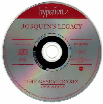 CD The Gesualdo Six: Josquin's Legacy