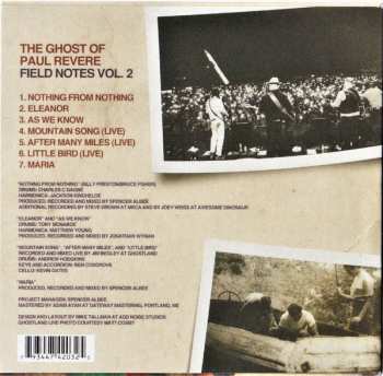 CD The Ghost Of Paul Revere: Field Notes Vol. 2