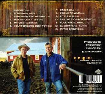 CD Gibson Brothers: In The Ground