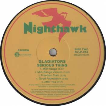 LP Albert Griffiths: Serious Thing