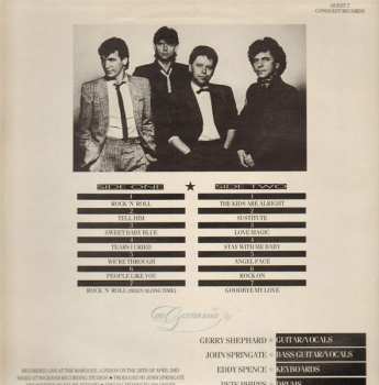 LP The Glitter Band: Live At The Marquee