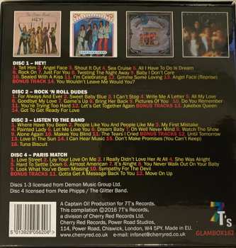 4CD/Dobozkészlet The Glitter Band: The Albums DLX