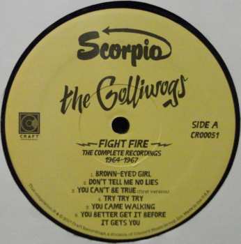 2LP The Golliwogs: Fight Fire: The Complete Recordings 1964-1967