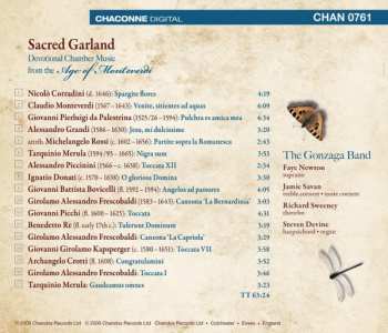 CD The Gonzaga Band: Sacred Garland - Devotional Chamber Music From The Age Of Monteverdi