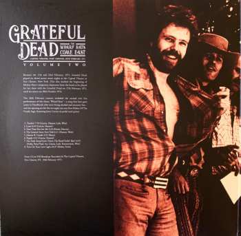 2LP The Grateful Dead: The Wharf Rats Come East - Capitol Theatre, Port Chester, 20th February 1971 - Volume Two