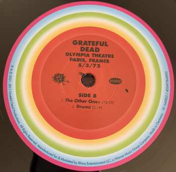 6LP/Dobozkészlet The Grateful Dead: Olympia Theatre, Paris, France (5/3/72) LTD