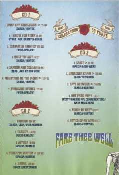 3CD/Dobozkészlet/2Blu-ray The Grateful Dead: Fare Thee Well DLX | LTD