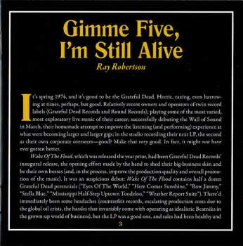 3CD The Grateful Dead: From The Mars Hotel