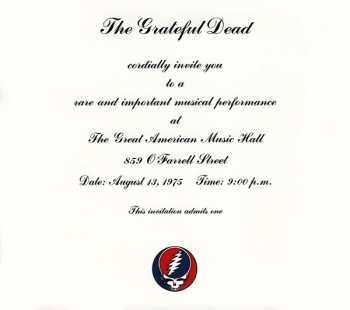 2CD The Grateful Dead: One From The Vault