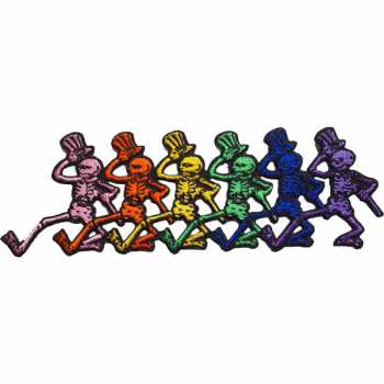 Merch The Grateful Dead: Felvarró Dancing Skeletons
