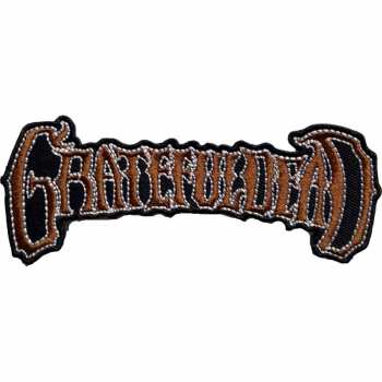 Merch The Grateful Dead: Felvarró Gold Logo Grateful Dead