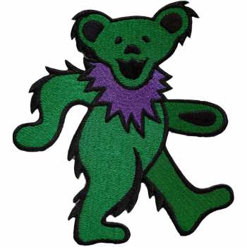 Merch The Grateful Dead: Felvarró Green Dancing Bear