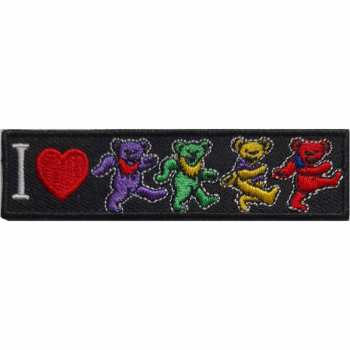 Merch The Grateful Dead: Felvarró I Love Bears