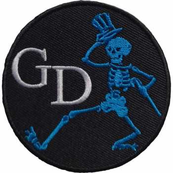 Merch The Grateful Dead: Felvarró Skeleton Circle