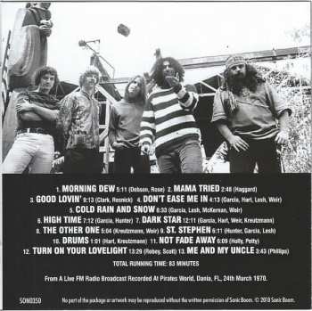 CD The Grateful Dead: Pirates Of The Deep South