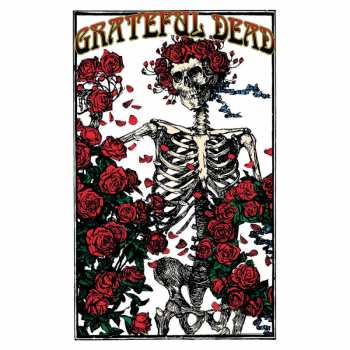 Merch The Grateful Dead: Textil poszter Skeleton & Rose
