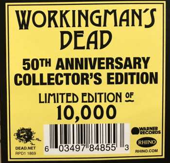 LP The Grateful Dead: Workingman's Dead LTD | PIC | DLX
