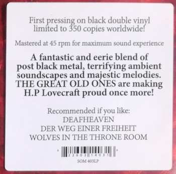 2LP The Great Old Ones: EOD (A Tale Of Dark Legacy) LTD