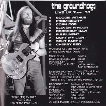 CD The Groundhogs: Live UK Tour '76
