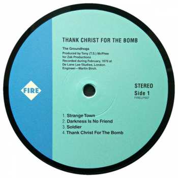 LP The Groundhogs: Thank Christ For The Bomb