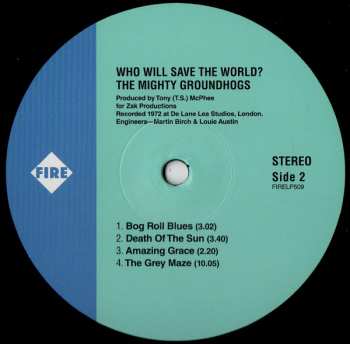 LP The Groundhogs: Who Will Save The World? The Mighty Groundhogs DLX | LTD