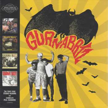4CD/Dobozkészlet The Guana Batz: Original Albums And Peel Sessions Collection