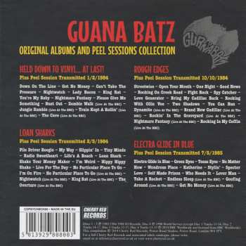 4CD/Dobozkészlet The Guana Batz: Original Albums And Peel Sessions Collection