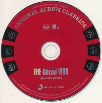 5CD/Dobozkészlet The Guess Who: Original Album Classics