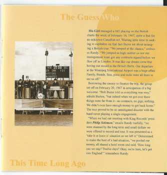 2CD The Guess Who: This Time Long Ago
