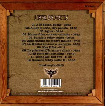 CD The Guildmaster: Liber De Dictis