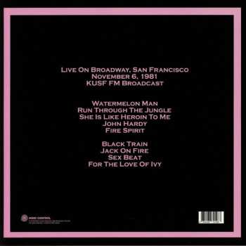 LP The Gun Club: On Broadway, San Francisco, CA. November 6, 1981 - KUSF FM Broadcast