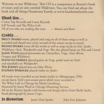 CD The Handsome Family: Wilderness DIGI