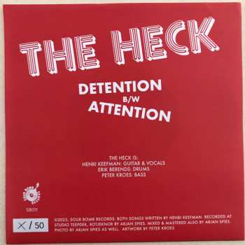 SP The Heck: Detention / Attention CLR