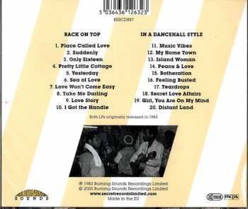 CD The Heptones: Back On Top / In A Dancehall Style