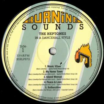LP The Heptones: In A Dancehall Style
