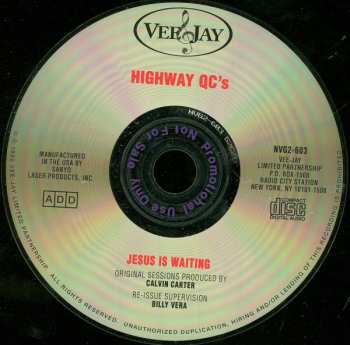 CD The Highway QC's: Jesus Is Waiting