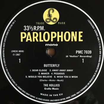 2LP The Hollies: Butterfly