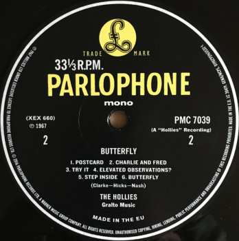 2LP The Hollies: Butterfly