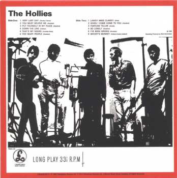5CD/Dobozkészlet The Hollies: Original Album Series
